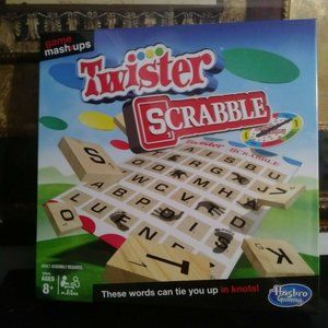 new! Twister Scrabble Game Mash Ups by Hasbro